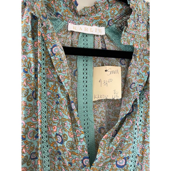 Karlie Floral Mini Dress‎ Size Small NWOT - Picture 2 of 3